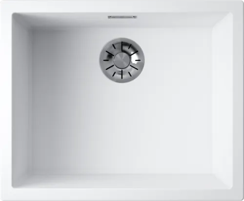 Детальное фото товара: Omoikiri Yamakawa 55-U/I-WH, мойка, керамика, белый