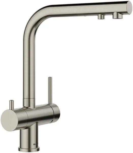 Фото товара: Blanco Fontas II, смеситель, сатин платина