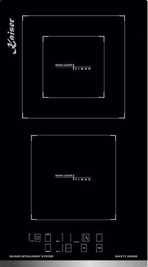 Фото товара: KAISER KCT 3721 F стеклокерамическая поверхность