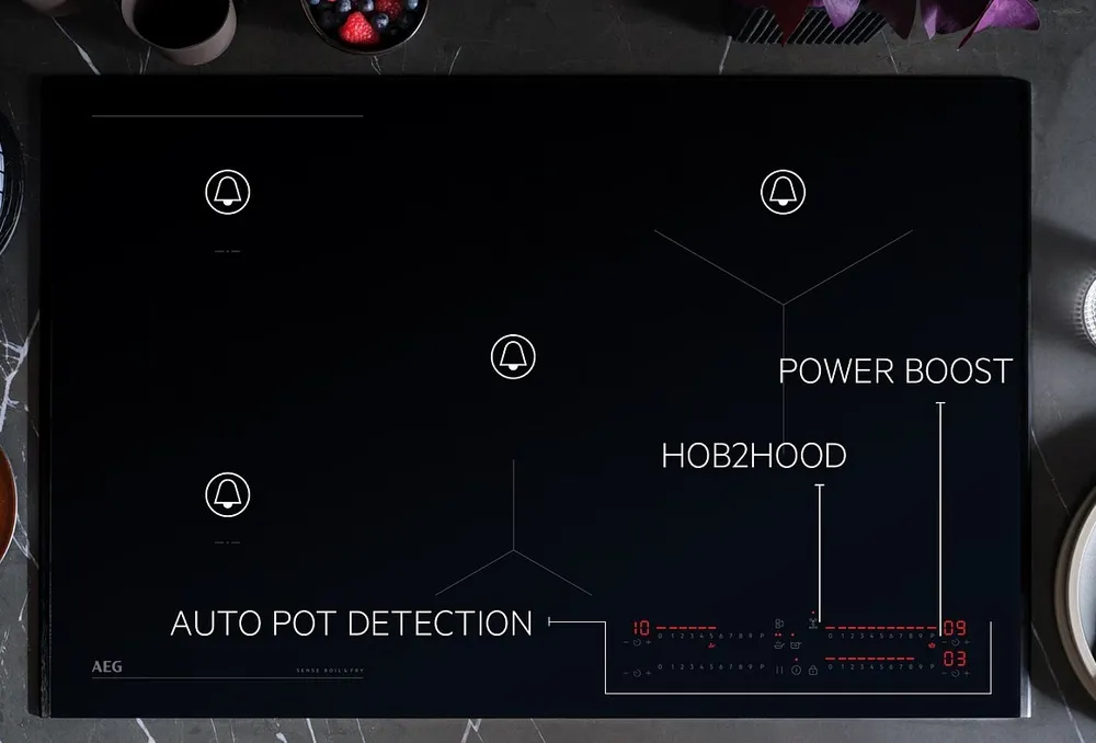 Детальное фото товара: AEG TI84IB10FB индукционная поверхность