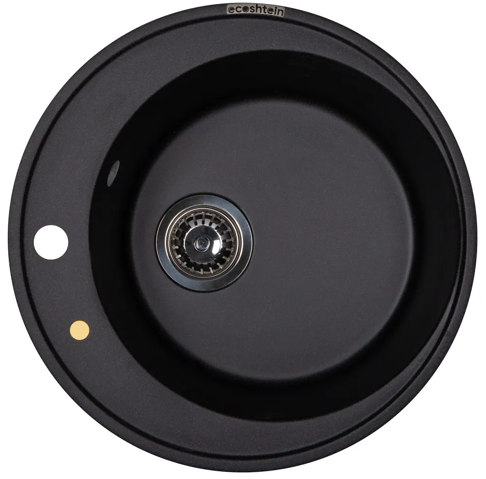 Фото товара: Ecoshtein KREIS 500, мойка, гранит, антрацит