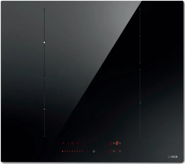 Фото товара: ELICA RATIO 604 BL индукционная поверхность