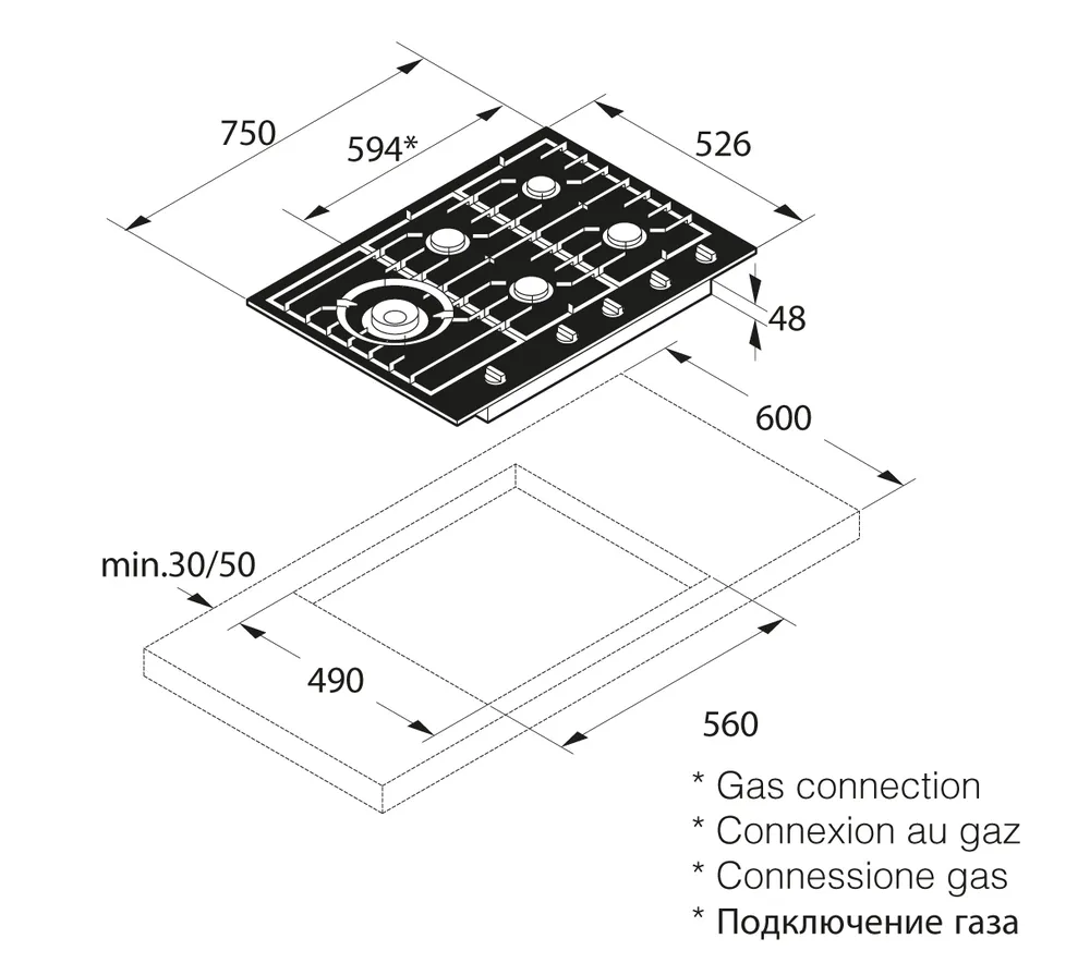 Схема встраивания