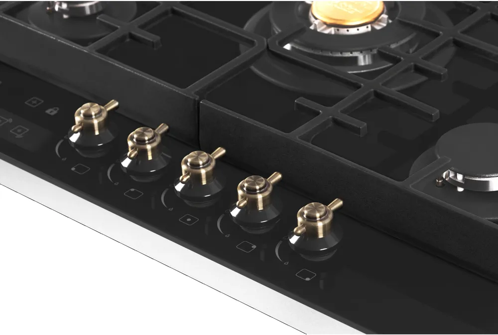 Детальное фото товара: HIBERG VM 7155 B газовая поверхность