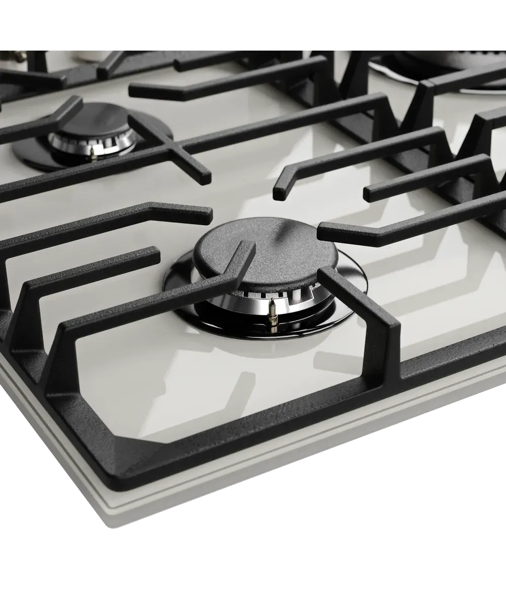 Детальное фото товара: Kuppersberg FG 601 W Silver газовая поверхность