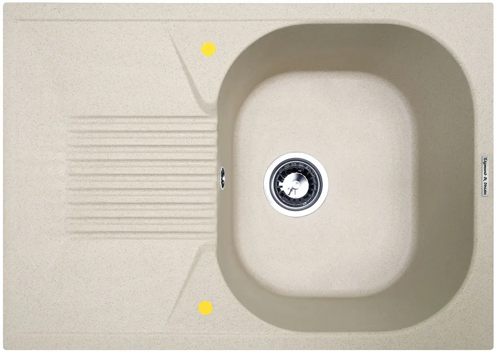 Фото товара: Zigmund & Shtain KLASSISCH 695, мойка, речной песок  