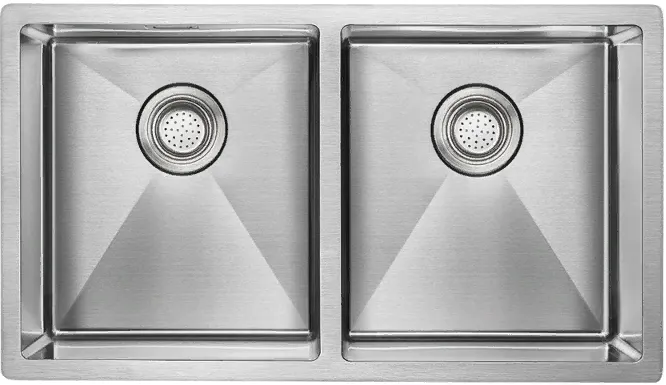 Детальное фото товара: Paulmark GERBERG 78/2 UNI, мойка, нержавеющая сталь брашированная