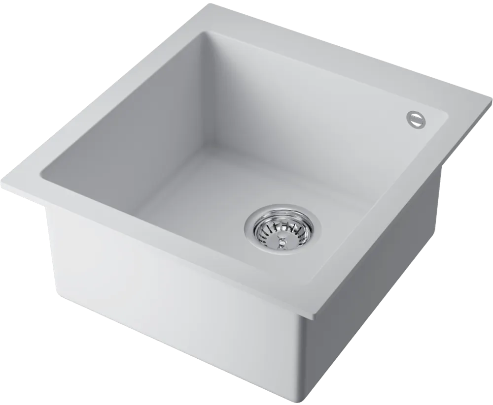 Детальное фото товара: Omoikiri Bosen 47A-WH, мойка, керамика, белый