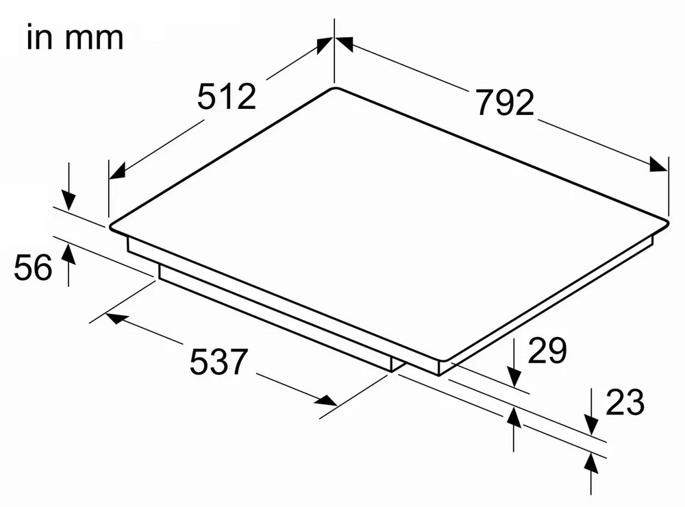 Детальное фото товара: NEFF T58PHW1L0 индукционная поверхность