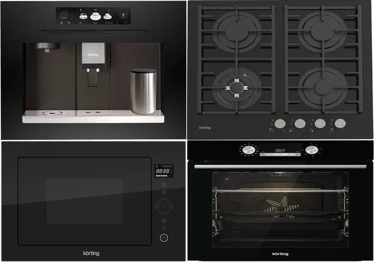 Фото товара: KORTING HGG 6825 CTN + OKB 8481 ESN PYRO + KMI 825 TGN + KCM 9830 BCG