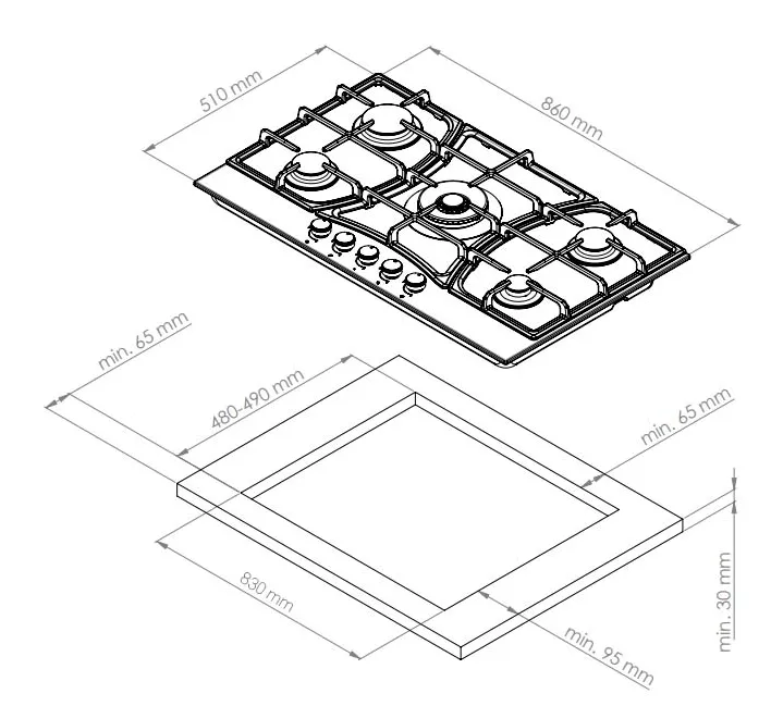 Схема встраивания