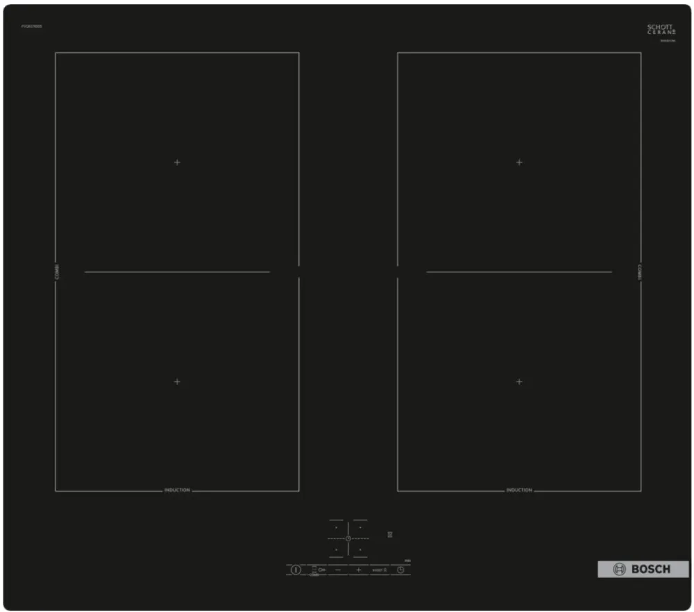 Фото товара: Bosch PVQ61RBB5E индукционная поверхность