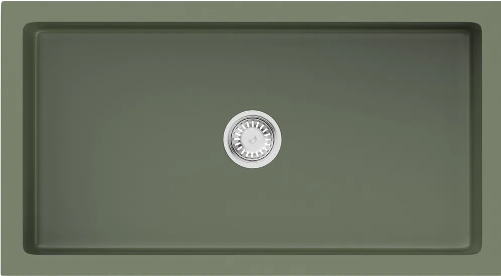 Фото товара: Omoikiri Mikura 76-OL, мойка, керамика, olive