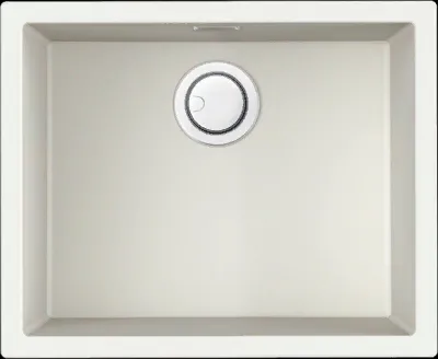 Детальное фото товара: Omoikiri Yamakawa 55-U/I-WH, мойка, керамика, белый