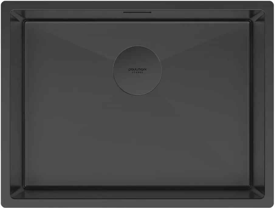 Детальное фото товара: Paulmark NEXT 58 UNI, мойка, нержавеющая сталь, матовый черный