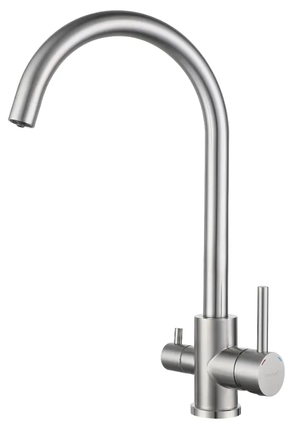 Фото товара: GranFest GF-Z-5420, смеситель, нержавеющая сталь