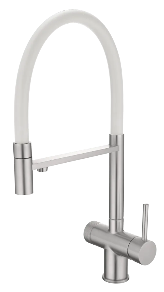 Фото товара: Emar EC-7024WHT Satin, смеситель, сатин