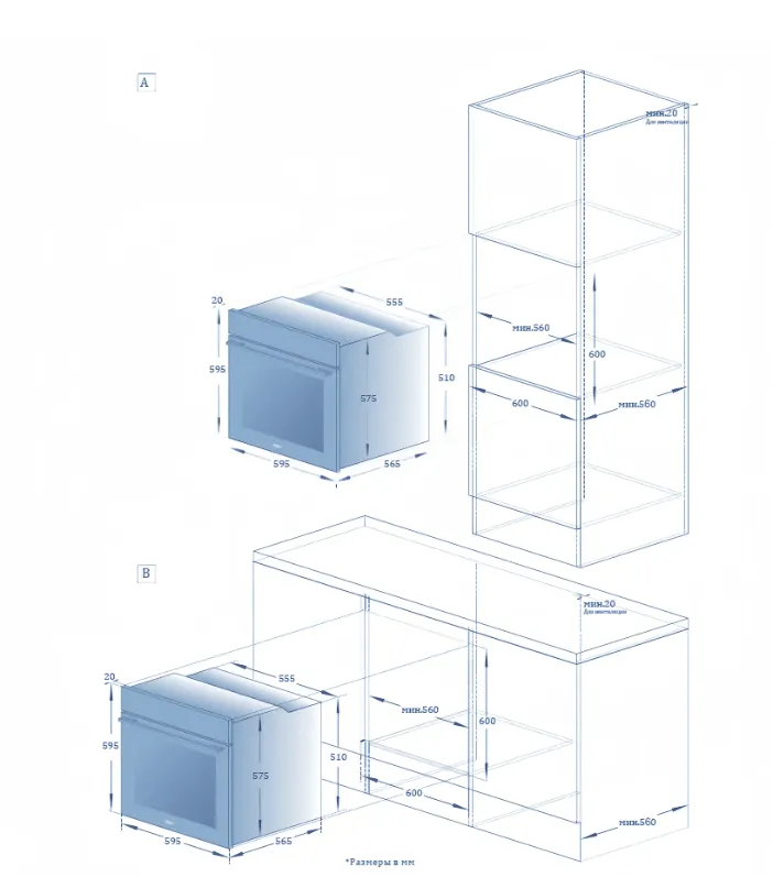Схема встраивания