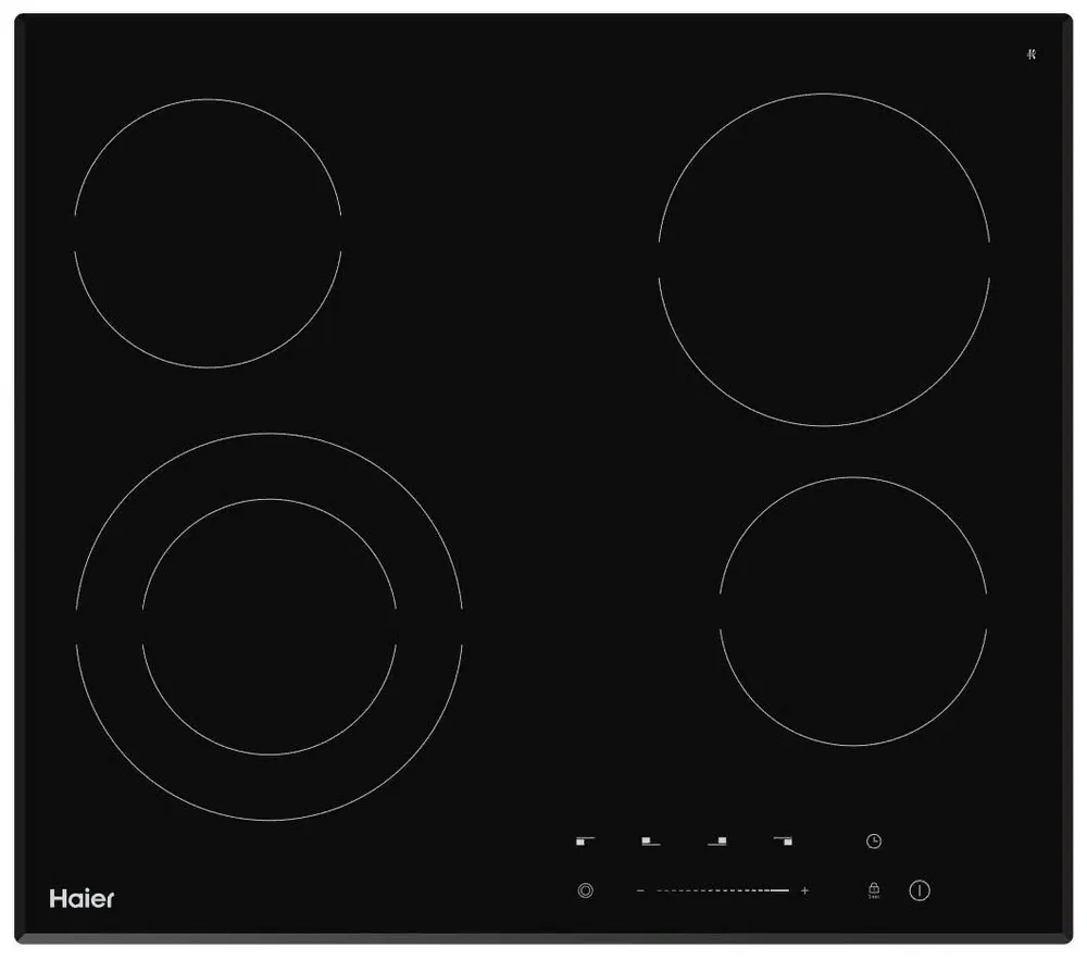 Фото товара: Haier HHX-C64TDVB стеклокерамическая поверхность