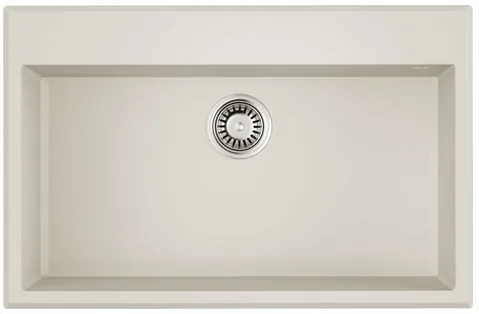 Детальное фото товара: Omoikiri Tedori 79-WH, мойка, гранит, белый