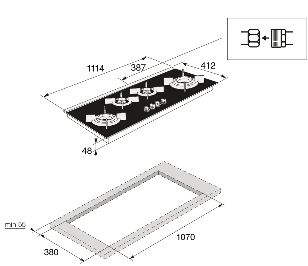 Схема встраивания