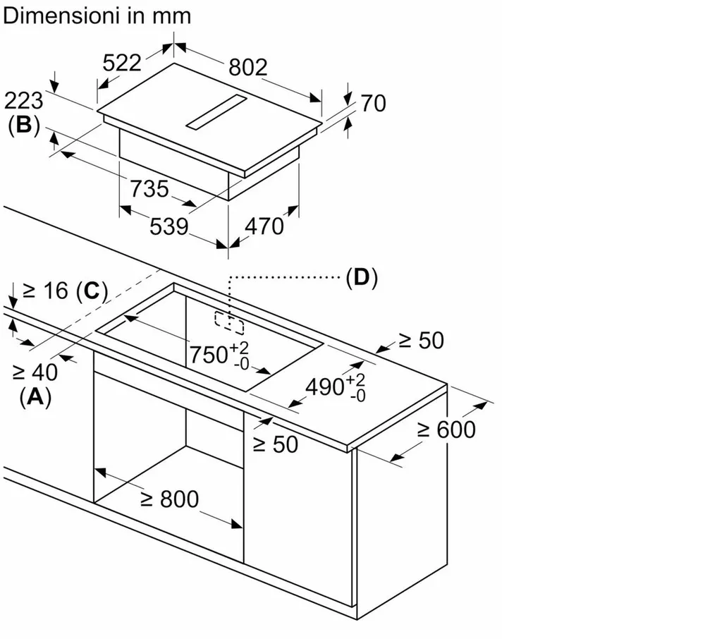 Детальное фото товара: NEFF V58NHQ4L0 индукционная поверхность