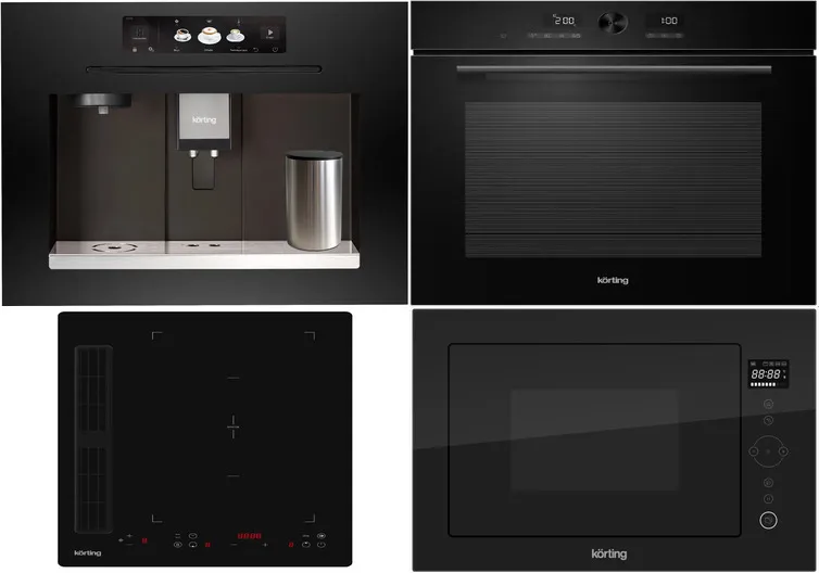 Фото товара: KORTING HIBH 40980 NB + OKB 1680 GN MW + KMI 825 TGN + KCM 9830 BCG