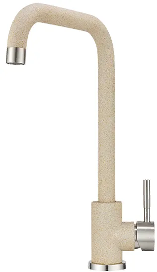 Фото товара: GRANULA 4033 смеситель, гранит, бежевый