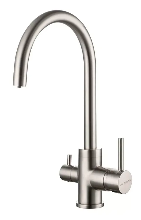 Фото товара: Paulmark ESSEN, смеситель, брашированная сталь