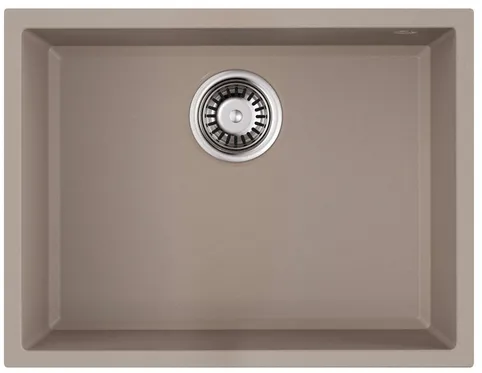 Детальное фото товара: Omoikiri Tedori 54-U-SA, мойка, гранит, бежевый