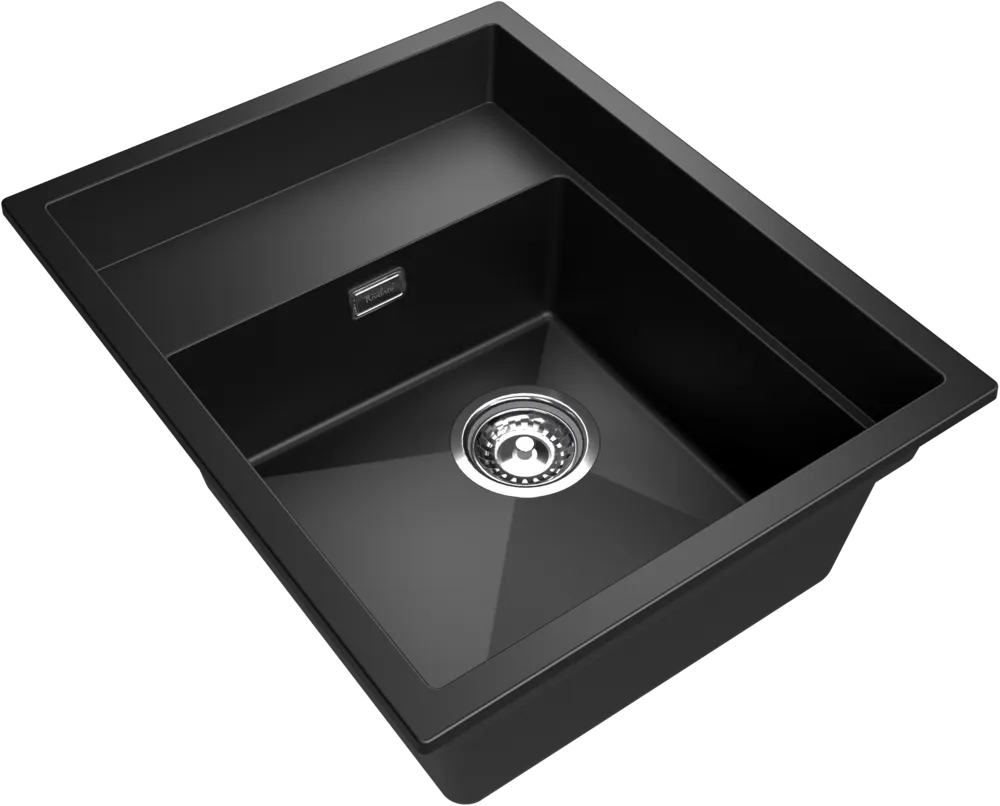 Детальное фото товара: Rivelato NOBILE NB-544-L antracite, мойка, гранит, антрацит