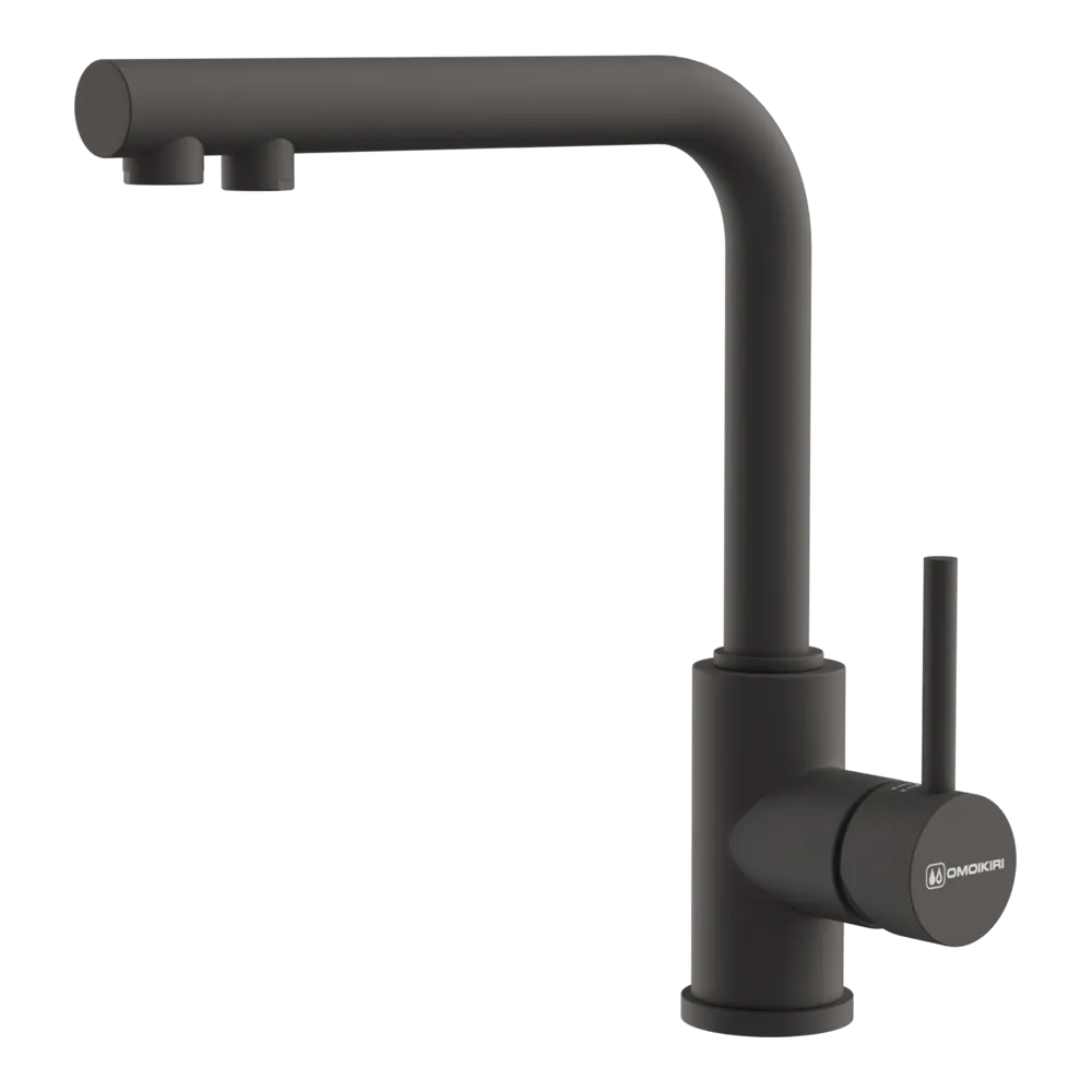 Фото товара: Omoikiri Nakagawa 2 Plus-ES, смеситель, гранит, espresso