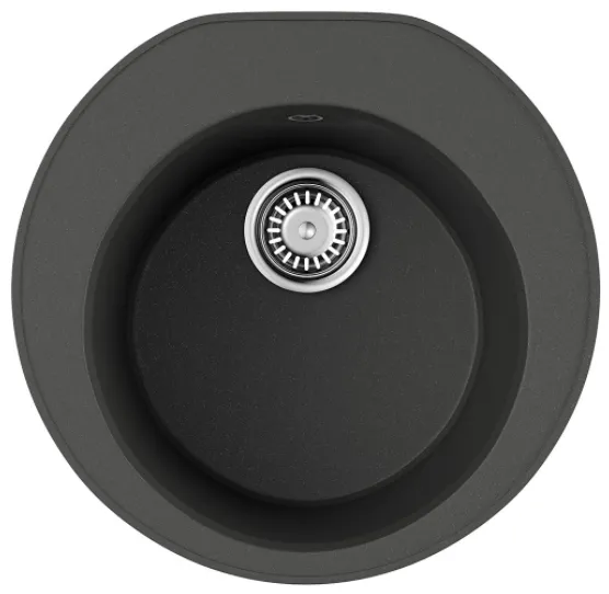 Фото товара: Omoikiri Miya 50R PL, мойка, гранит, платина