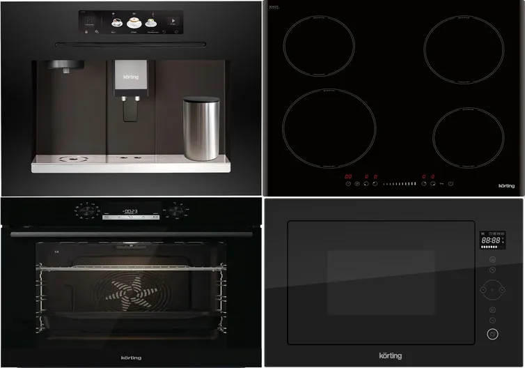 Фото товара: KORTING HI 64540 B + OKB 6820 EN + KMI 825 TGN + KCM 9830 BCG