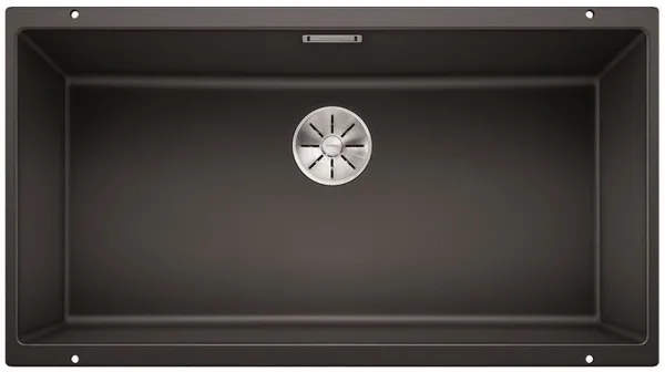 Фото товара: Blanco Subline 800-U, мойка, гранит, антрацит