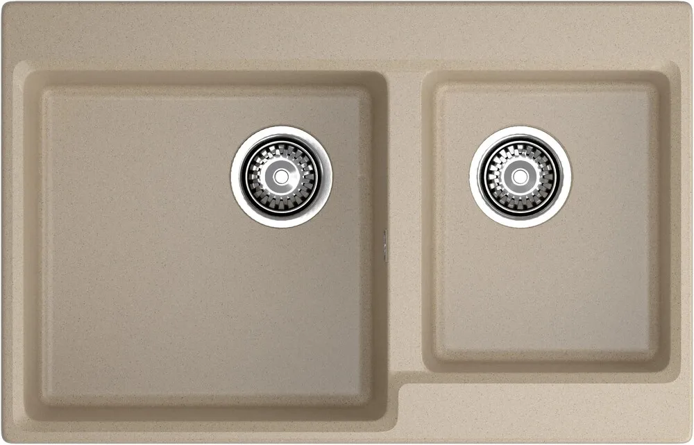 Фото товара: GranFest LEVEL GF-LV-780K, мойка, мрамор, песочный