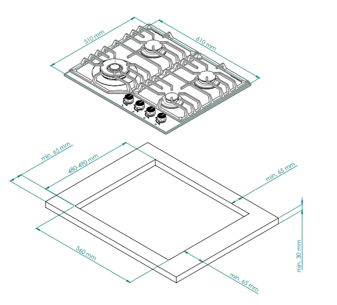 Схема встраивания