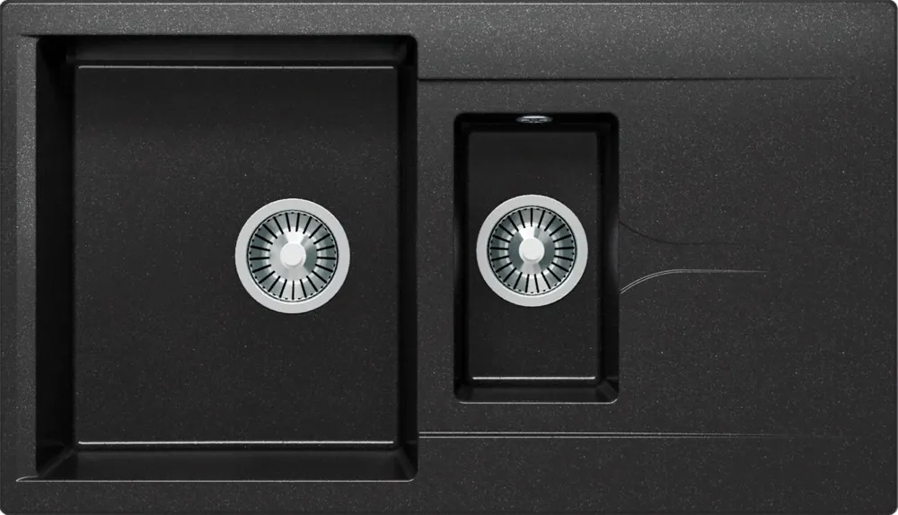 Фото товара: Polygran BRIG-870, мойка, мрамор, черный 16