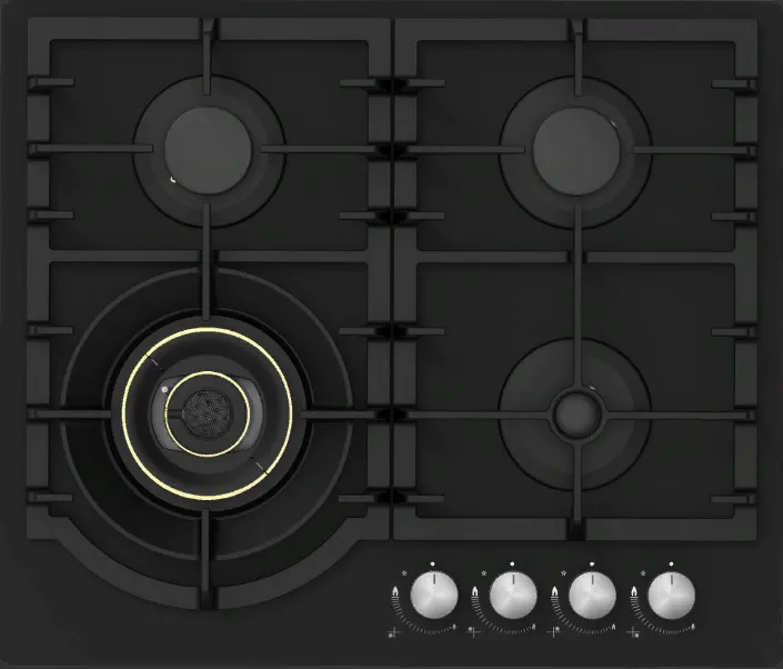 Фото товара: Midea MG696VGB газовая поверхность