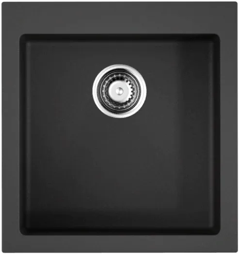 Фото товара: Omoikiri Bosen 47-BL, мойка, гранит, черный