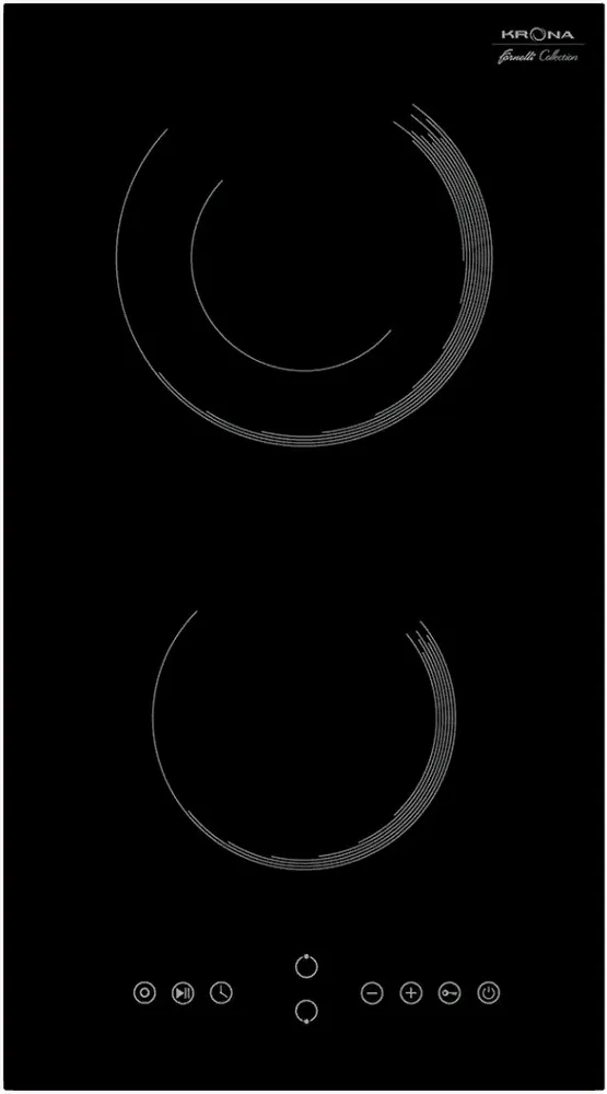 Фото товара: Krona ORSA 30 BL стеклокерамическая поверхность