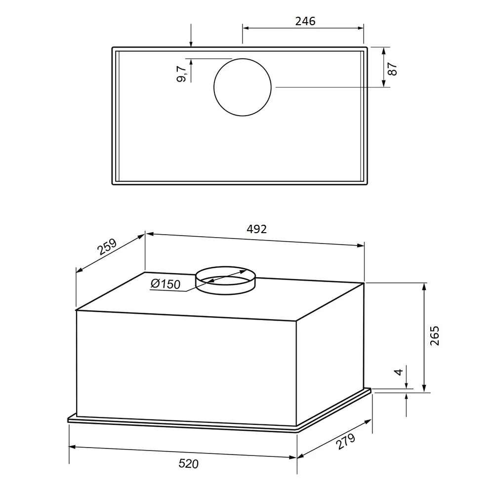 Детальное фото товара: Krona ASPEN 600 BLACK SGC