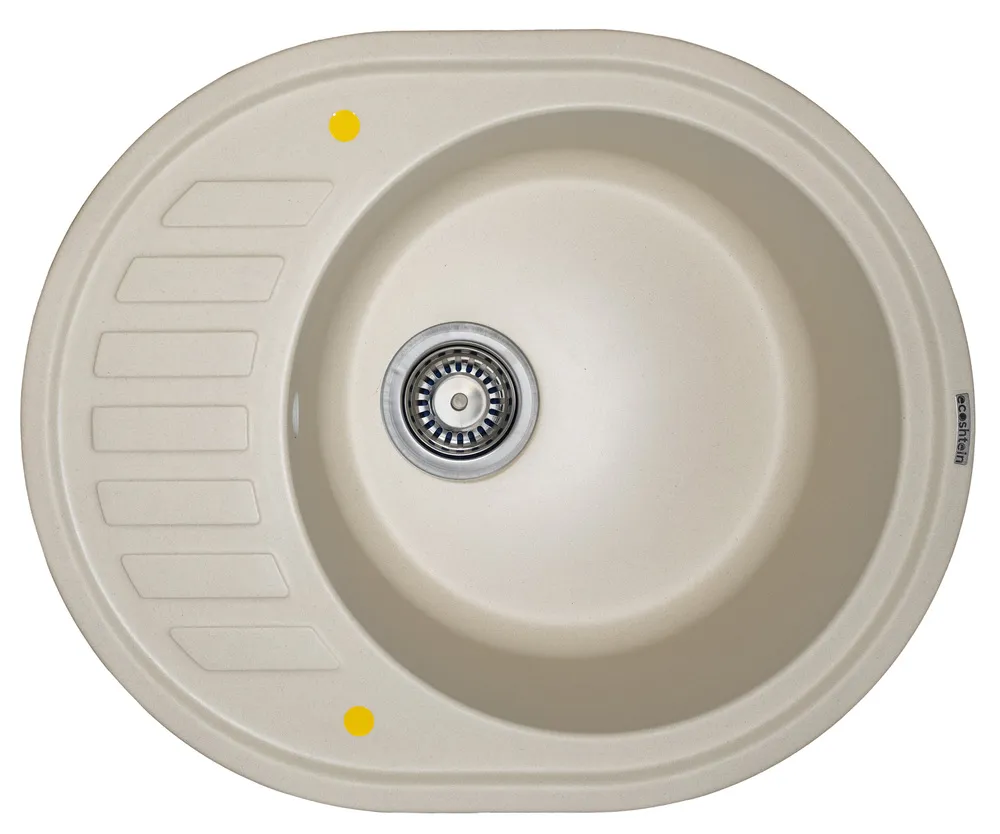 Фото товара: Ecoshtein KREIS OV 620, мойка, гранит, капучино