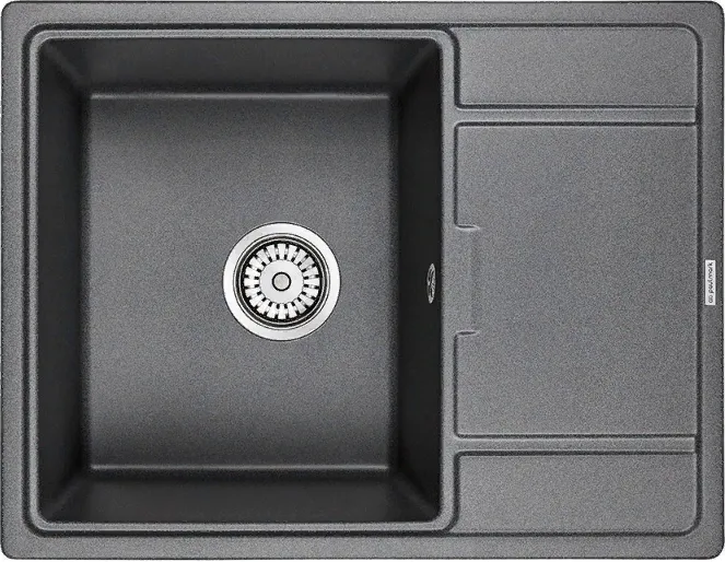 Детальное фото товара: Paulmark FLUGEN 50-650, мойка, гранит, графит