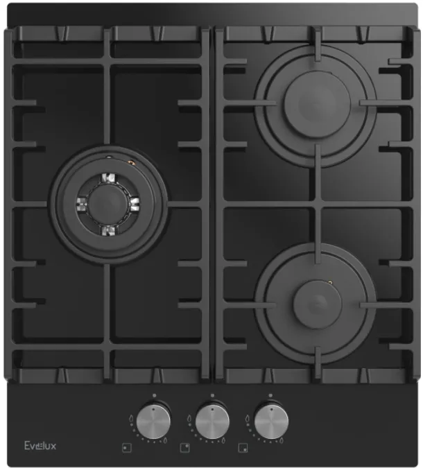Детальное фото товара: Evelux HEG 450 BG газовая поверхность