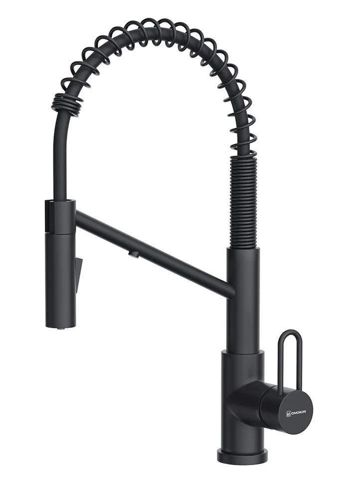 Фото товара: Omoikiri Mikawa 2 Plus-SB-GB, смеситель, графит