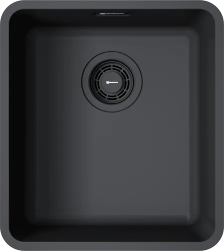 Детальное фото товара: Omoikiri Omi 37-U/I-GB Ultra, мойка, нержавеющая сталь/графит