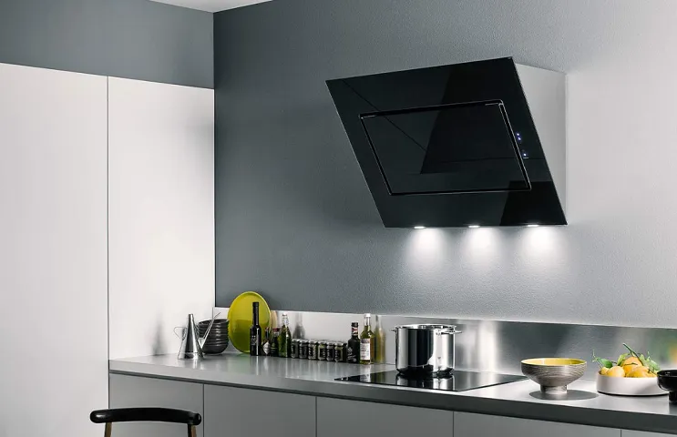 Детальное фото товара: Falmec QUASAR GLASS BLACK 120