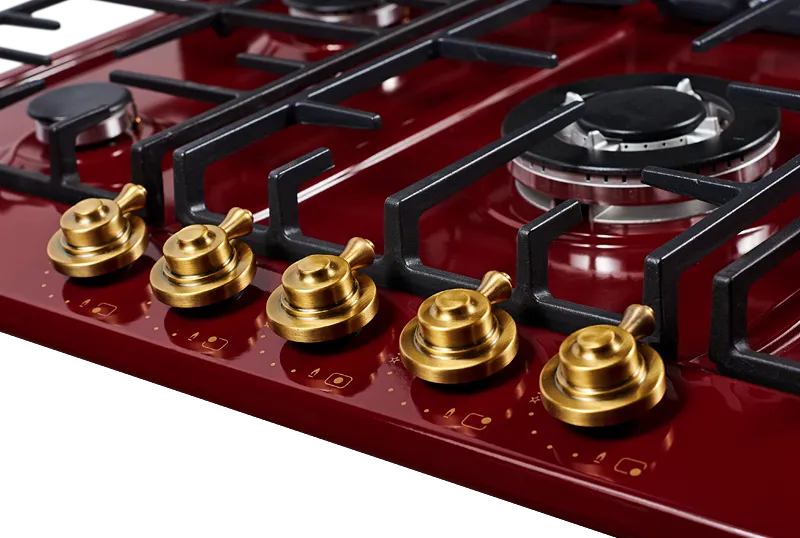 Детальное фото товара: Kuppersberg FV9TGRZ BOR Bronze газовая поверхность