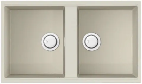 Детальное фото товара: Omoikiri Kitagawa 83-2-U-WH, мойка, керамика, белый